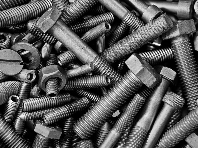 High strength industrial steel bolts socket screws and hex nuts hardware for MRO supplies by Nova Beltech