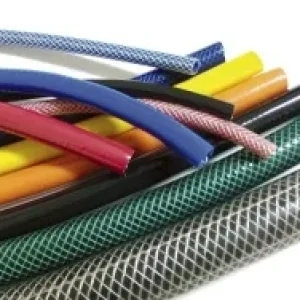 Reinforced braided PVC tubing and flexible color coded industrial hoses by Nova Beltech
